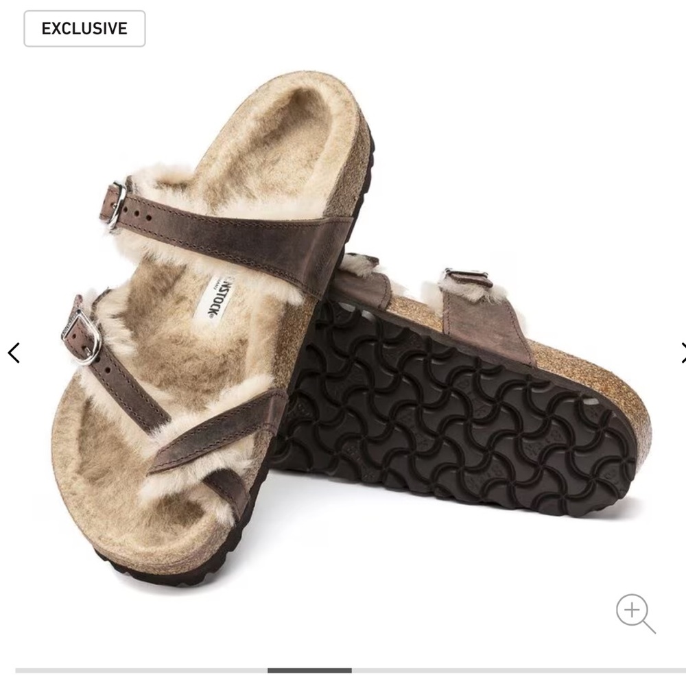Birkenstock Mayari Shearling Sandal